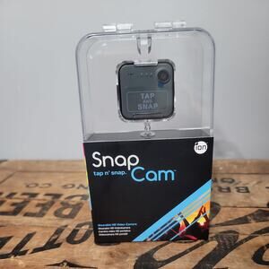 iON Tap N' Snap Cam Wearable HD Video Camera 1045 (Black)